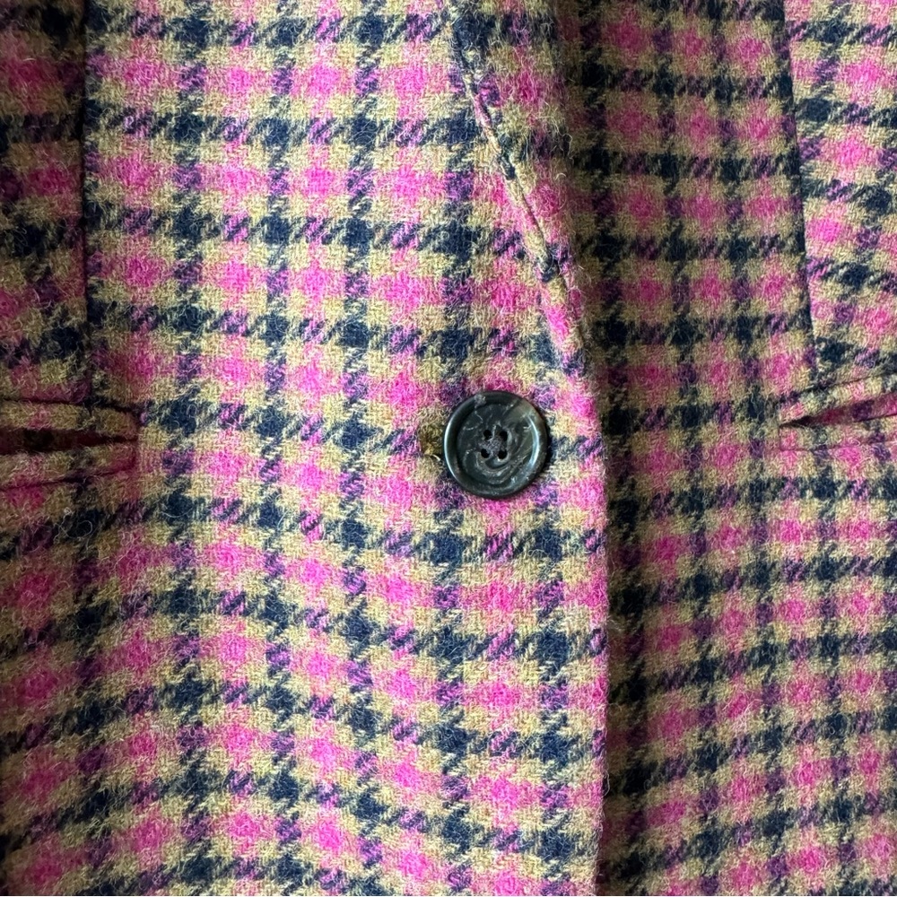 J. Crew Parke English Wool Houndstooth Blazer Jacket - Picture 8 of 11